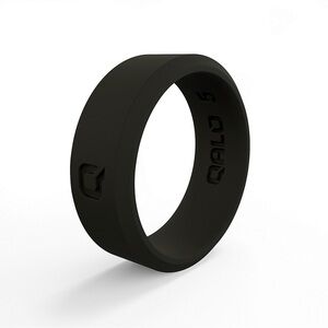 Qalo‎ Dark Silicone Ring